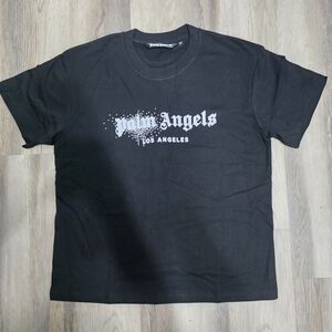 Palm Angels Black T-Shirt for Men